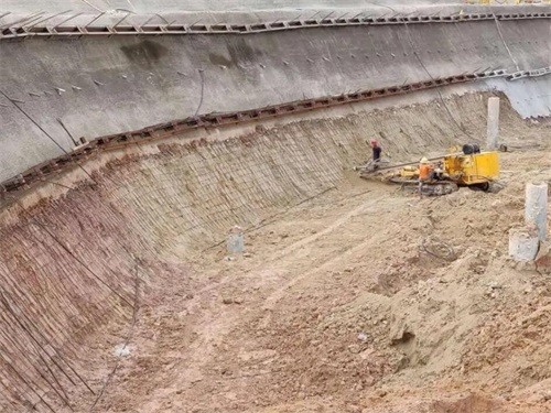 麟游基坑边坡加固